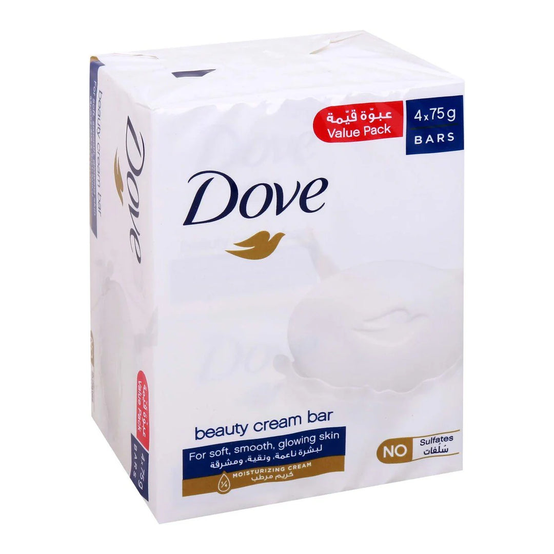 Dove Beauty Cream Bar Set 4 x 75grams