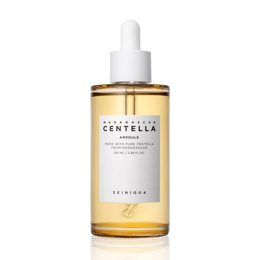 Madagascar Centella Asiatica Ampoule Facial Serum 1.01 fl.oz(30ml) | 100% Centella Asiatica Extract for Soothing