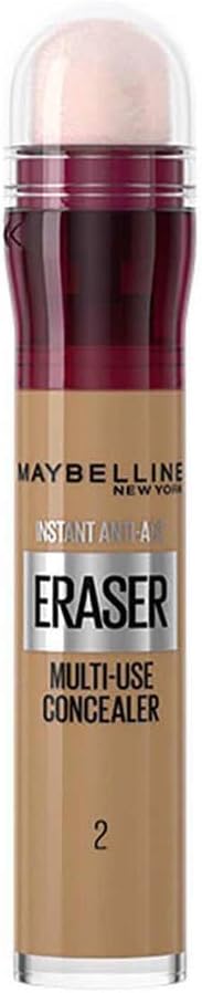 Maybelline New York Instant Anti Age Eraser Eye Concealer, 02 Nude