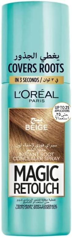 L’Oréal Paris Magic Retouch Instant Root Concealer Spray, Beige, 75 ml