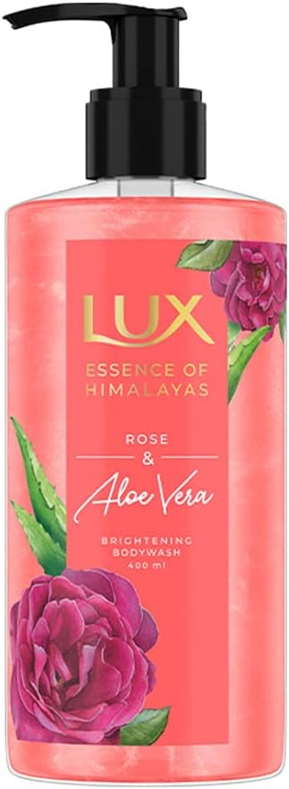 LUX ROSE & ALOE VERA SHIMMERING BODYWASH 400ml