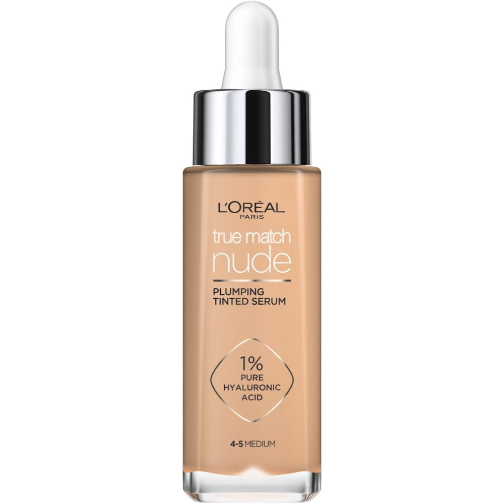 L'Oreal Paris, True Match Nude, Plumping tinted Serum, Shade 4-5 Medium
