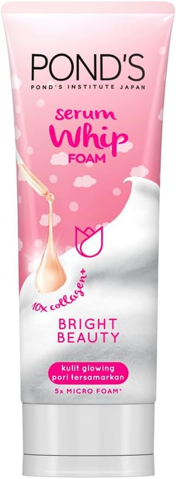 Pond's Skin Institute Bright Miracle Ultimate Clarity Whip Collagen Niasorcinol Whip Foam