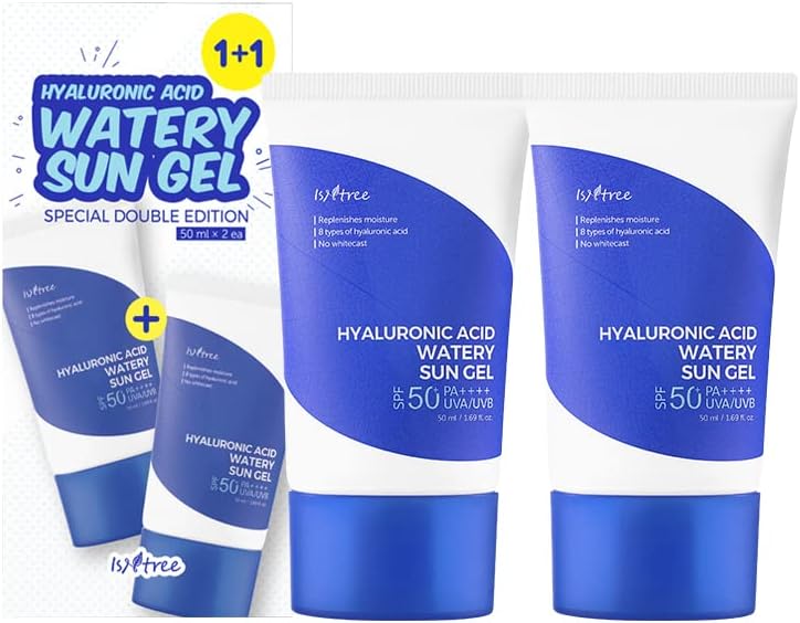 Hyaluronic Acid Watery Sun Gel Double Edition 50ml x 2ea