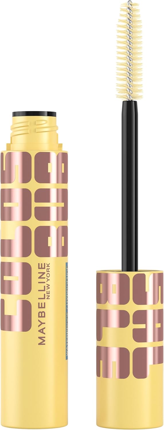 Maybelline The Colossal Bubble Waterproof Mascara, Very Black