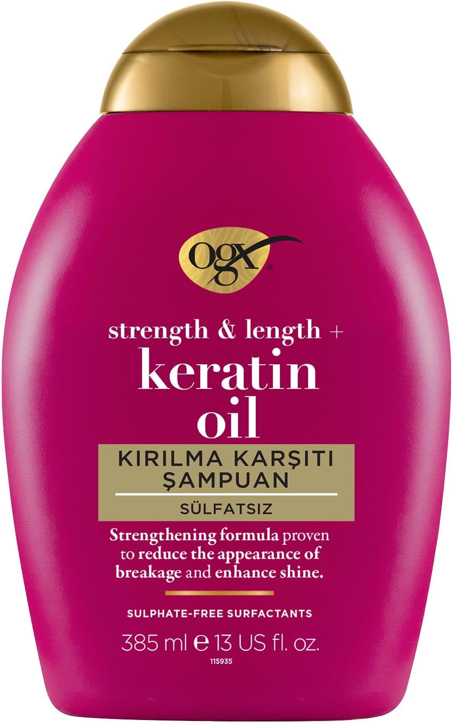 OGX Keratin Oil Shampoo Strenght & Shine 385ml