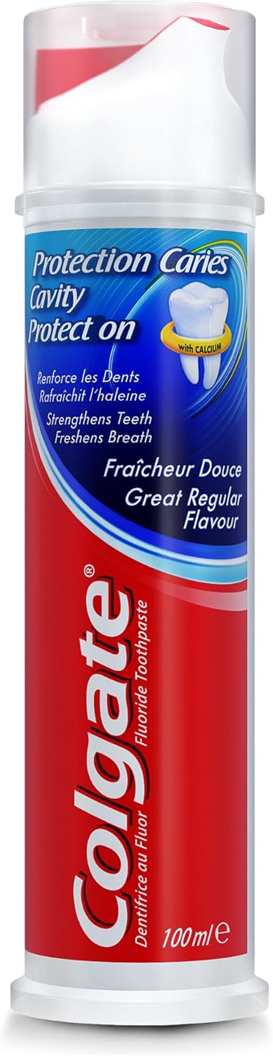 Colgate Maximum Cavity Protection Toothpaste with Pump Dispenser 100ml