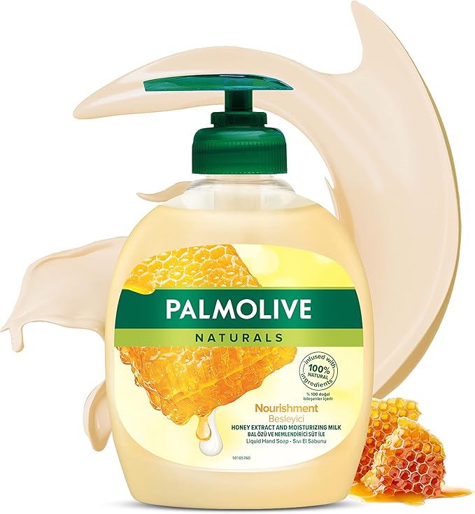 Palmolive Liquid Hand Soap Pump Milk & Honey Wash - 300ml 1 Pack