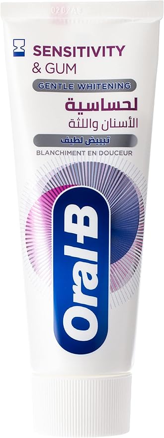 Oral-B Sensitivity & Gum Original Toothpaste, ACTIVCALM Technology, 75 ml