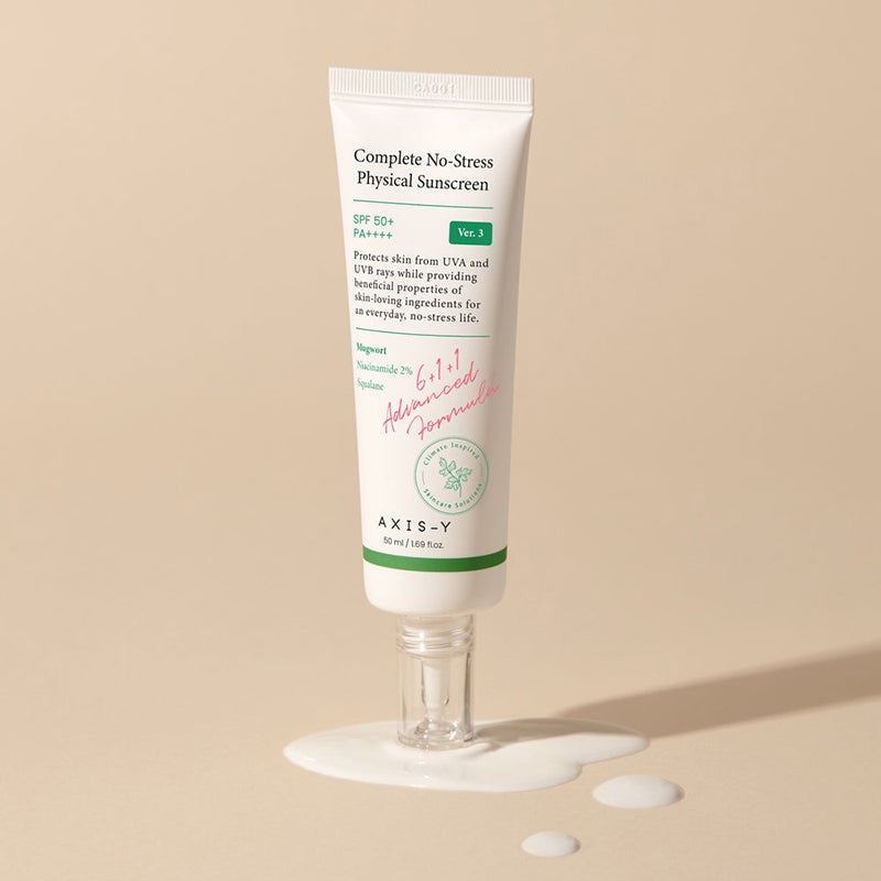 Axis-Y Complete No Stress Physical Sunscreen, White