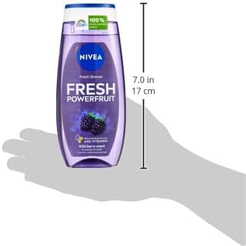 Fresh Powerfruit Shower Gel, Wild Berry Scent, 250 ml