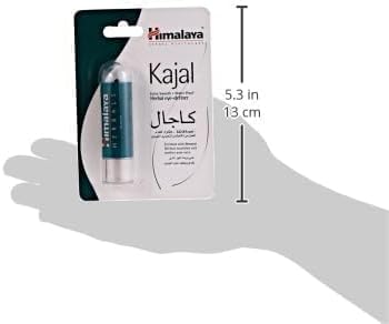Kajal 100% Natural Black Color Is Fortified with Rich Damask Rose and Almond Oil - 2.7g