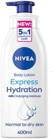 Nivea Express Hydration Body Lotion, Sea Minerals, Normal & Dry Skin, 400Ml,
