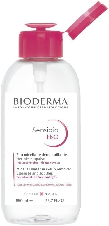 Sensibio H2O Make-Up Removing Micellar Water With Pump For Sensitive Skin (size - 850 ml)