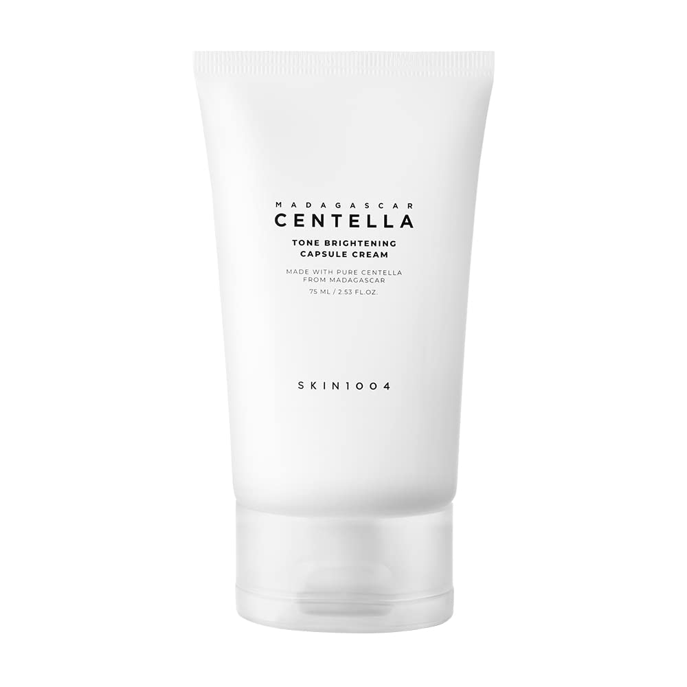 Madagascar Centella Tone Brightening Capsule Cream 2.53 fl.oz (75ml) | Non-sticky Hydrating Brightening