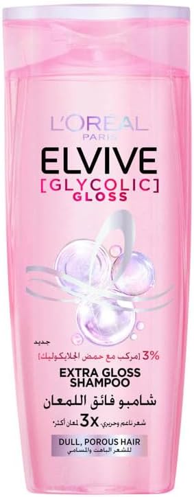 L’Oreal Paris Elvive Glycolic Gloss 3% Shampoo, 400 ml