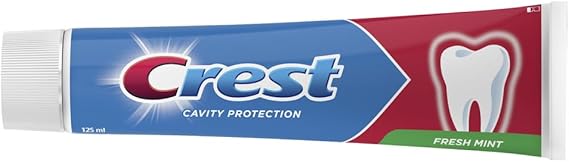 Crest Cavity Protection Fresh Mint Toothpaste, 2 X 125 Ml