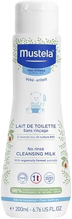Mustela - No Rinse Cleansing Milk with Natural Avocado, 200ml