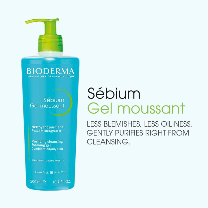 Sebium Purifying Cleansing Foaming Gel - Combination to Oily Skin, 500ml