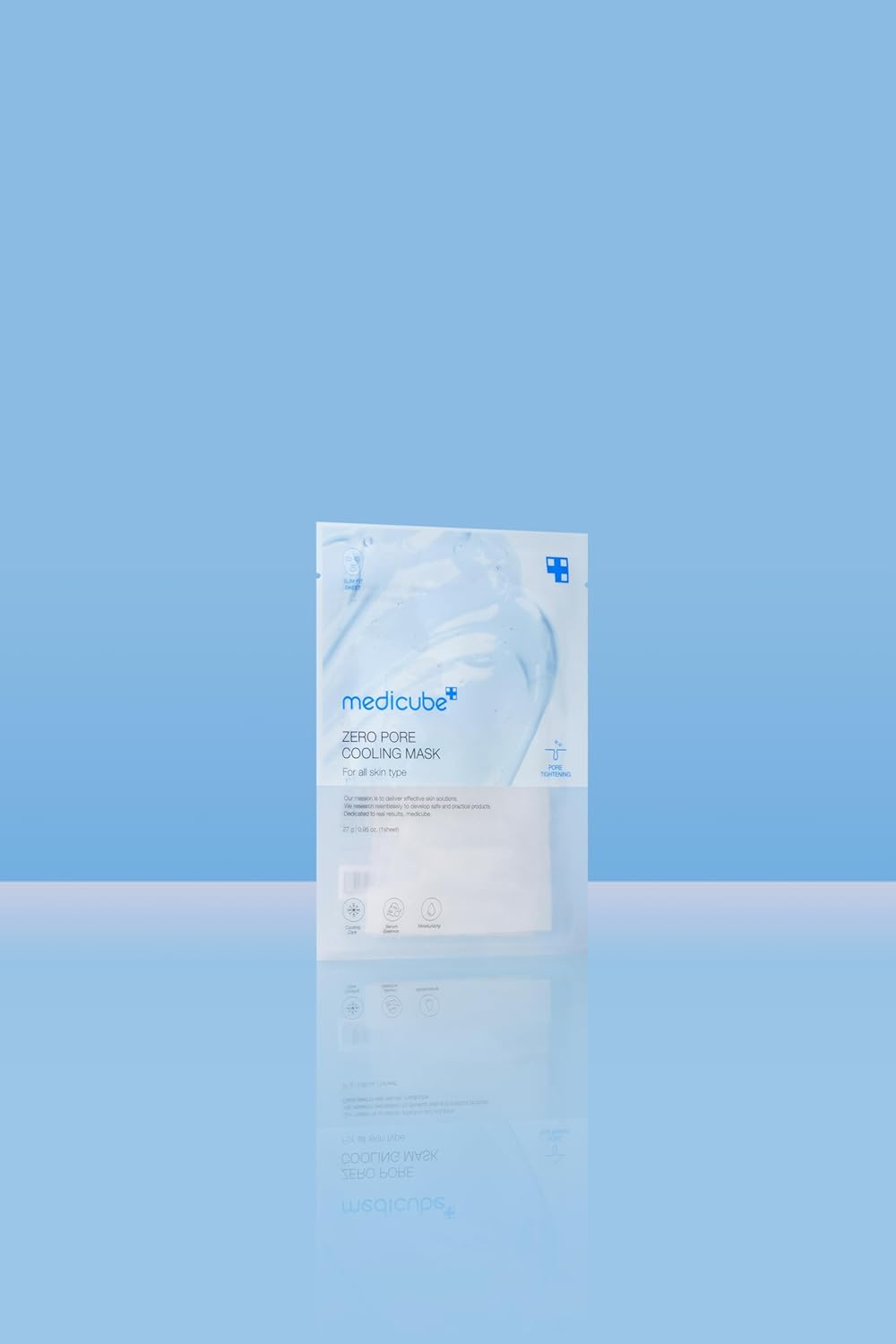 Medicube Zero Pore Cooling Mask | Pore Tightening & Sebum Control | Niacinamide, Adenosine & Quad Pore Care| Alcohol-Free Cooling Sheet Mask | Hydrating & Soothing | K-Beauty Skincare I 4 Packs Only