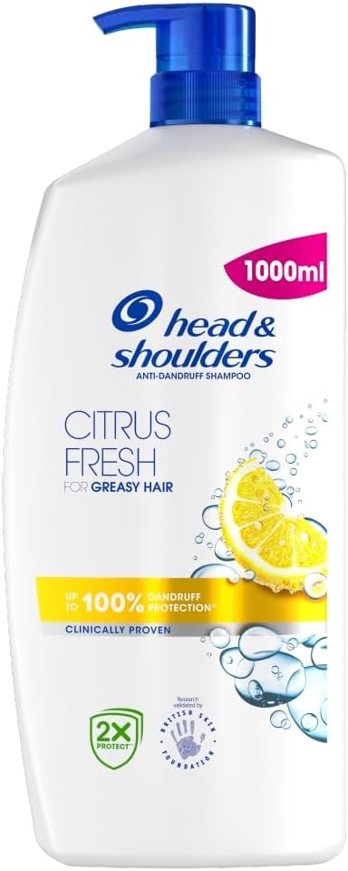 Head & Shoulders And Anti Dandruff Shampoo Citrus, 1L