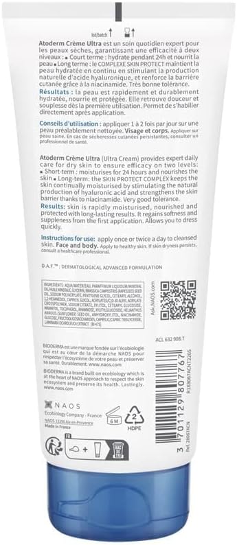 Bioderma Atoderm cream ultra 200 ml