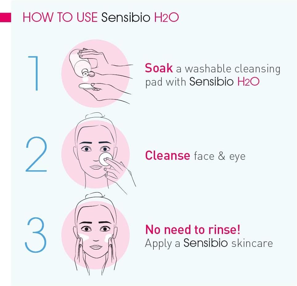 Sensibio H2O Make-Up Removing Micellar Water - Sensitive Skin, 500ml
