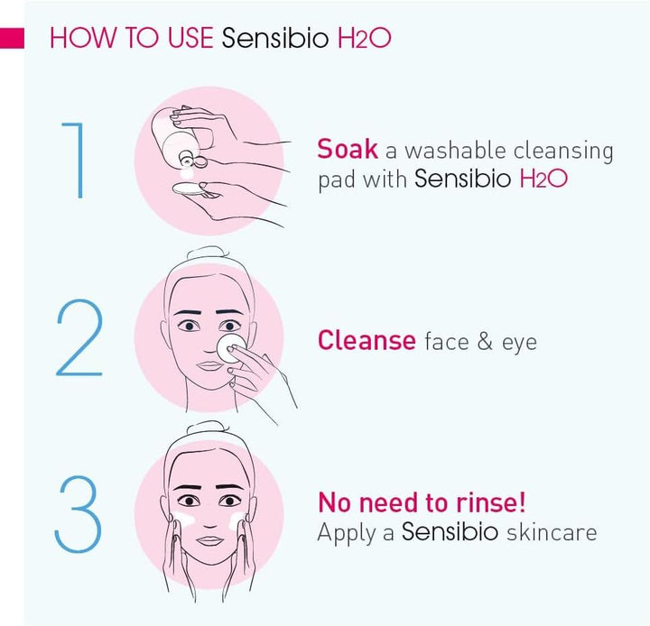 Sensibio H2O Make-Up Removing Micellar Water - Sensitive Skin, 500ml