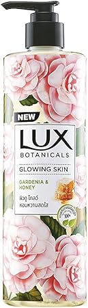 Lux Botanical Glowing Skin Gardenia & Honey Body Wash 450ml