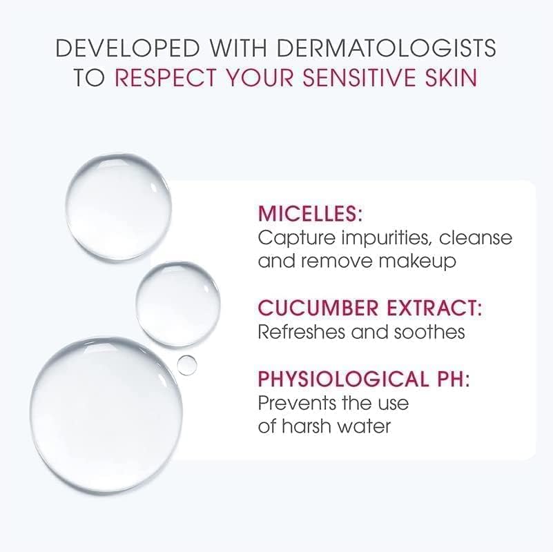 Sensibio H2O Make-Up Removing Micellar Water With Pump For Sensitive Skin (size - 850 ml)