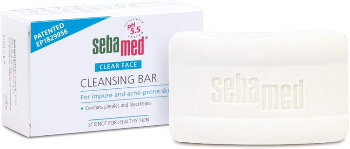 Sebamed Clear Face Cleansing Bar, 100 gm