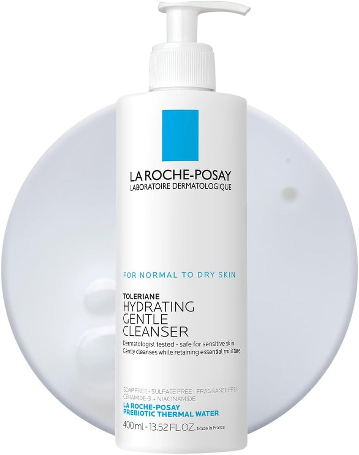 Laroche Posay Toleriane Hydrating Gentle Cleanser, 13.52 fl. oz