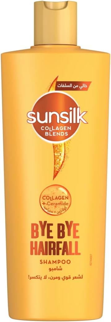 Sunsilk Collagen Blends Shampoo for hair fall, Collagen + Ceramides, 350ml