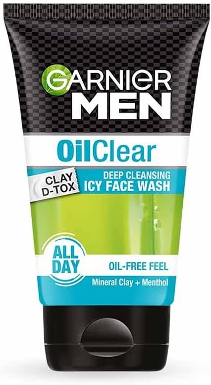 Garnier Men Oil Clear Face Wash, 100G