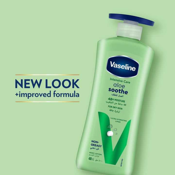 Vaseline Intensive Care Aloe Soothe with Pure Aloe 400ml