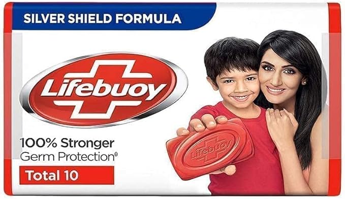 Lifebuoy (125g X 12 Bars) - Total 10- Soap Bar - 125g X 12 Bars (125g X 12 Bars)