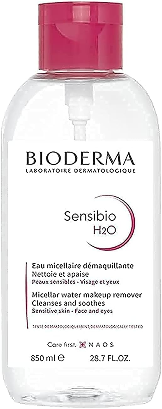 Sensibio H2O Make-Up Removing Micellar Water With Pump For Sensitive Skin (size - 850 ml)