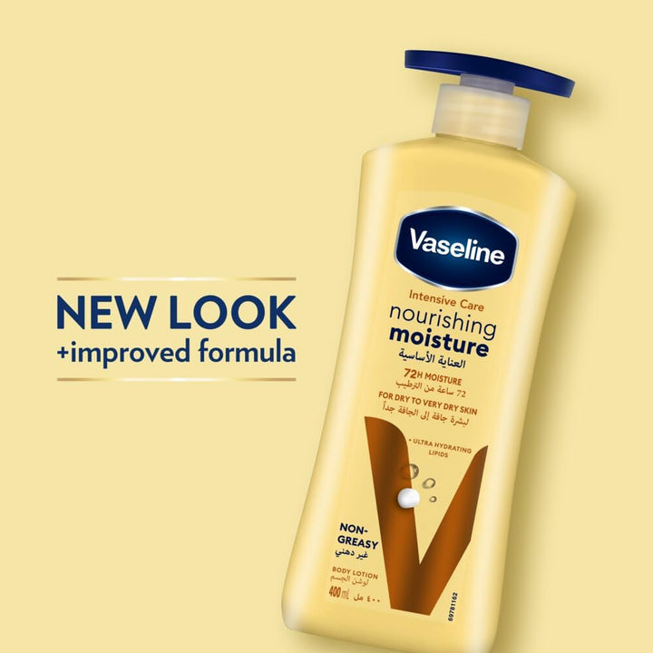 Vaseline Intensive Care Dry Skin Repair with Pure Cat extracts 400ml