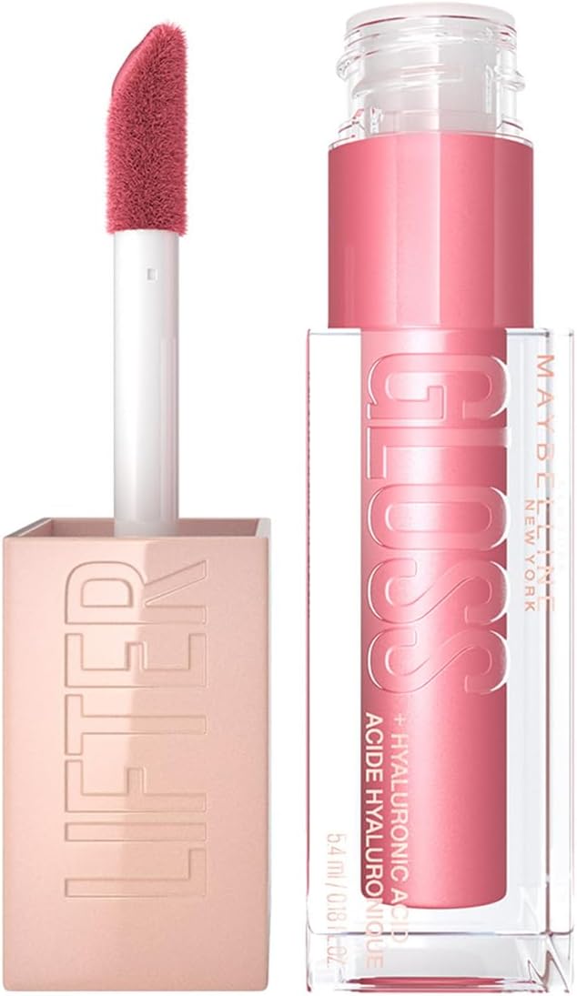 Maybelline New York Lifter Gloss With Hyaluronic Acid, 05 Petal