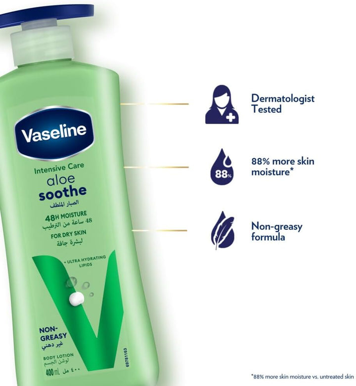 Vaseline Intensive Care Aloe Soothe with Pure Aloe 400ml