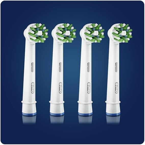 Oral-B Cross Action Replacement Brush Heads Eb50 - Pack Of 4