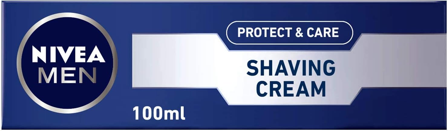 Nivea MEN Shaving Cream, Protect & Care Aloe Vera, 100ml