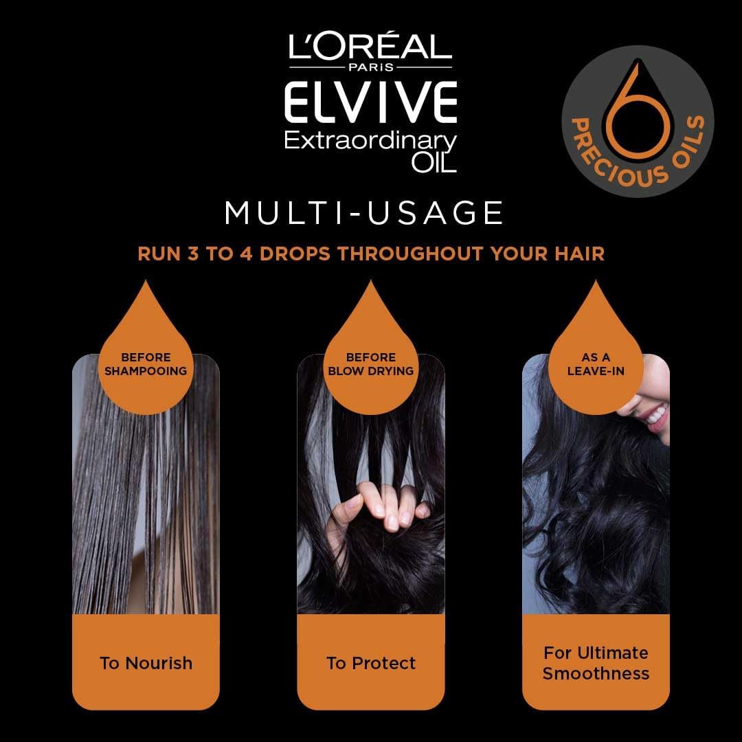 L’Oréal Paris Elvive Extraordinary Oil For Colored Hair 100Ml