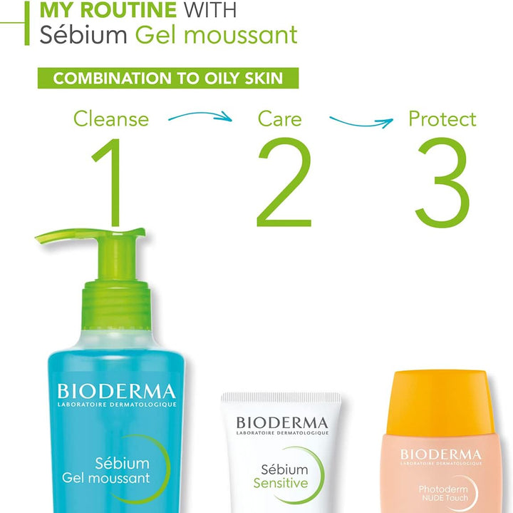 Sebium Purifying Cleansing Foaming Gel - Combination to Oily Skin, 500ml