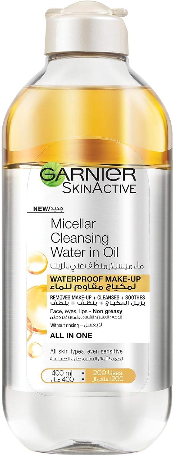 Garnier Skinactive Micellar Cleansing Water In Oil, 400 ml