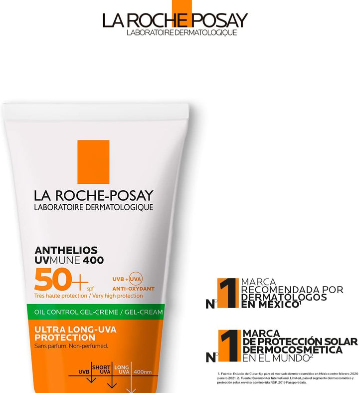 La Rocheposay Anthelios Xl Dry Touch Gelcream Antishine Spf50+ 50Ml