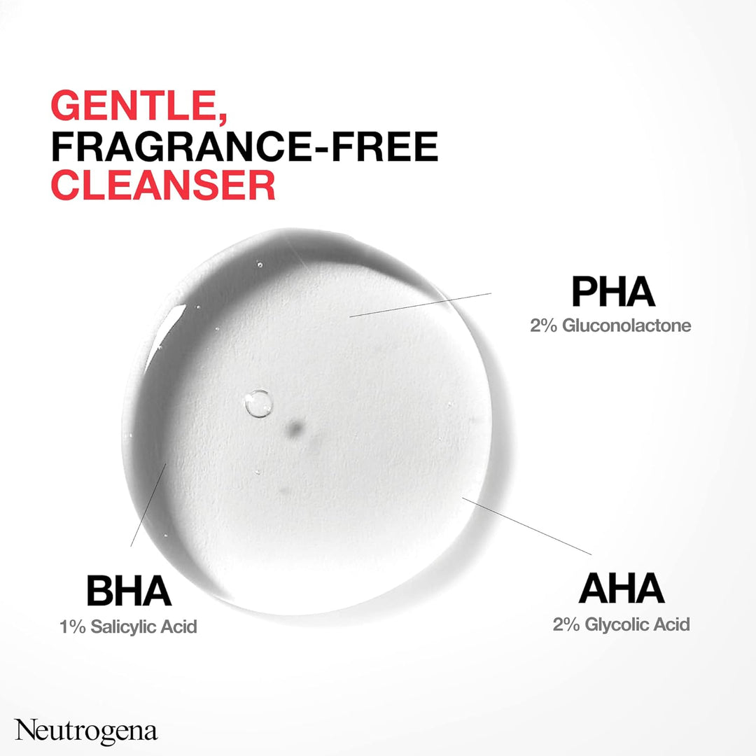 Neutrogena Facial Wash Spot Controlling+, Clearer Skin In 1 Week, 200ml