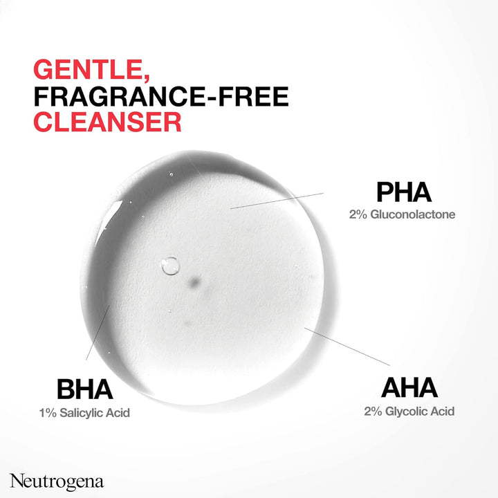 Neutrogena Facial Wash Spot Controlling+, Clearer Skin In 1 Week, 200ml