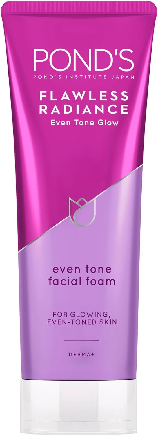 Pond's Skin Institute Flawless Radiance Even Tone Facial Foam For Glowing Even-Toned Skin