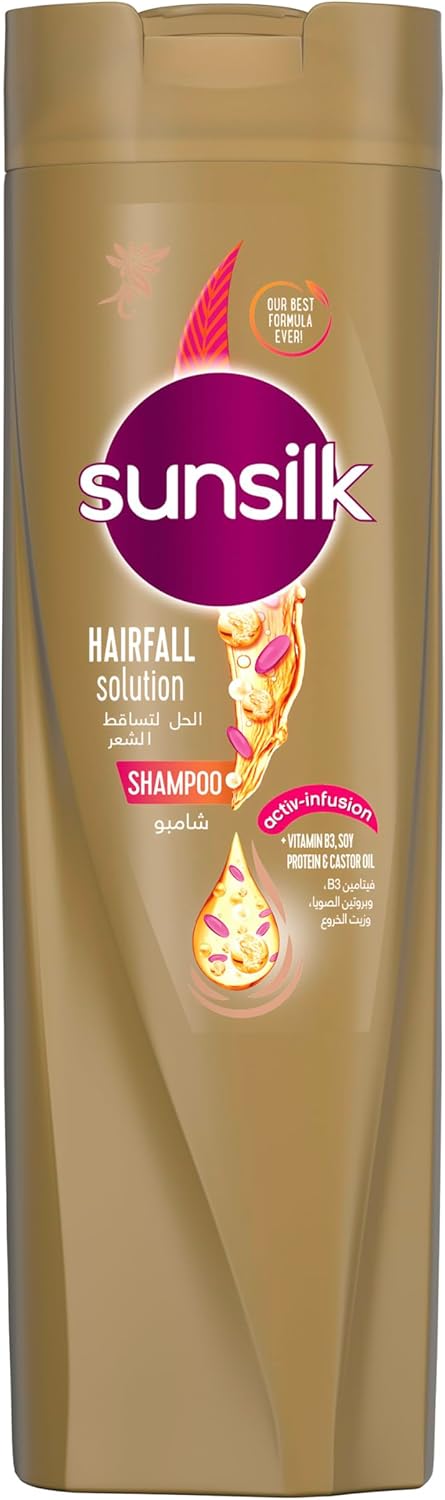 SUNSILK Shampoo Soya Vitamin Complex & Castor Oil, 400ml